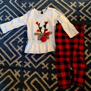 Mud Pie Christmas set NWOT 2T